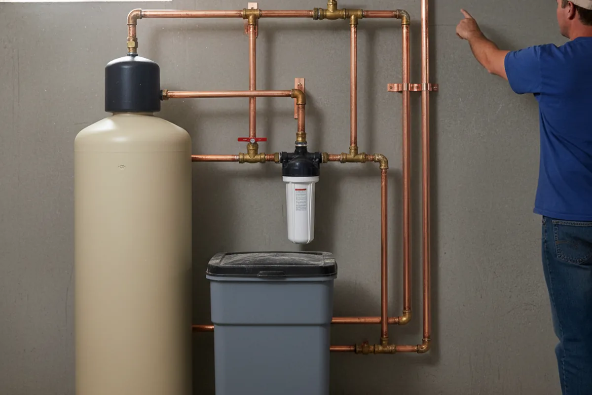 Whole-house water treatment system installed in Cedar Park